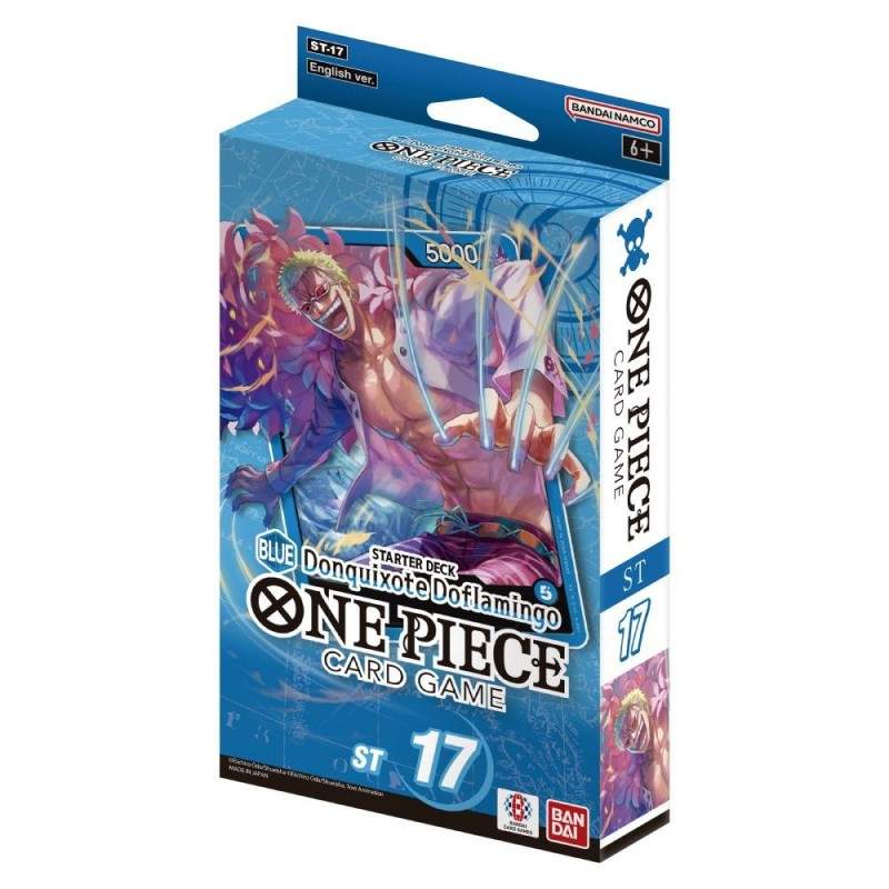 One Piece TCG STARTER DECK Blue Donquixote Doflamingo [ST17]