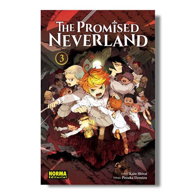 Manga Yakusoku no Neverland Tomo 3