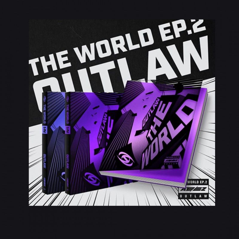 ATEEZ – The World EP.2 : Outlaw [EU EXCLUSIVE Digipack Ver.] – Bak Bak K-Pop Store