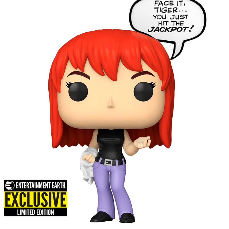 Funko Pop! Marvel Spider-Man Mary Jane Watson Entertainment Earth Exclusivo Funko Pop! Marvel Spider-Man Mary Jane Watson Entertainment Earth Exclusivo