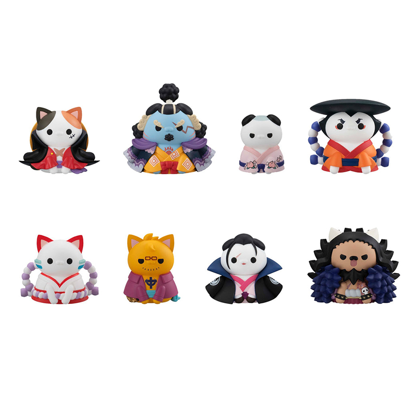 MEGAHOUSE Figura Sorpresa One Piece Mega Cat Project Nyan Piece Nyaan! Wano County Arc MEGAHOUSE Figura Sorpresa One Piece Mega Cat Project Nyan Piece Nyaan! Wano County Arc