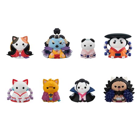 MEGAHOUSE Figura Sorpresa One Piece Mega Cat Project Nyan Piece Nyaan! Wano County Arc